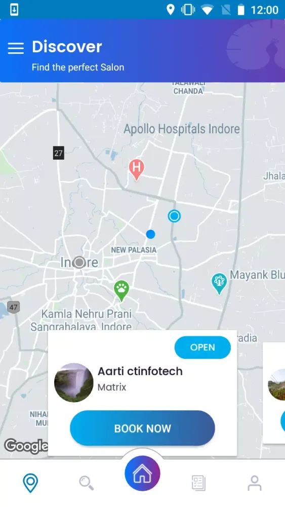 Screenshot di Pavone
