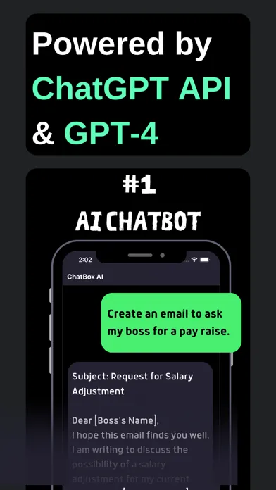 Ảnh chụp màn hình của AI Chatbot: ChatBox & Keyboard