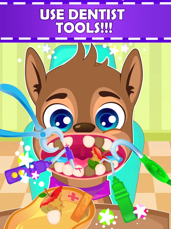 Paw dentist iPad  سکرین شاٹس