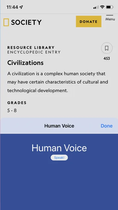 HumanVoice - Text to Voiceover স্ক্রিনশট