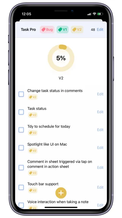 Tangkapan layar Tasks To-Do lists & Reminders