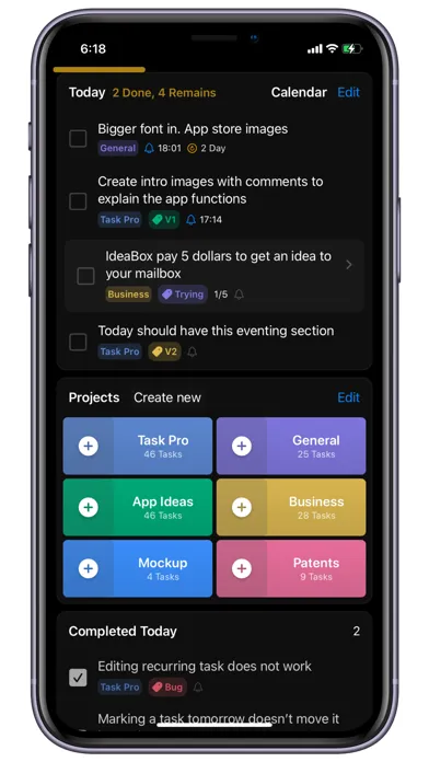 Tangkapan layar Tasks To-Do lists & Reminders