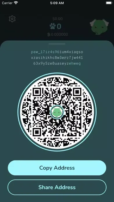 Biota - Paw Wallet سکرین شاٹس