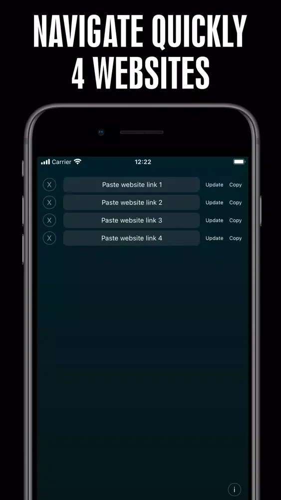 Ảnh chụp màn hình của Website Changer