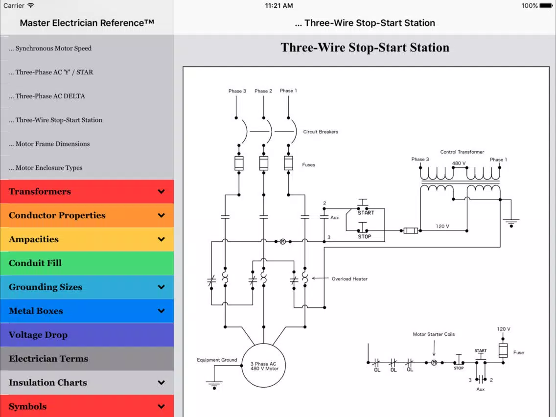 2011 Master Electrician Ref. iPad 应用截图
