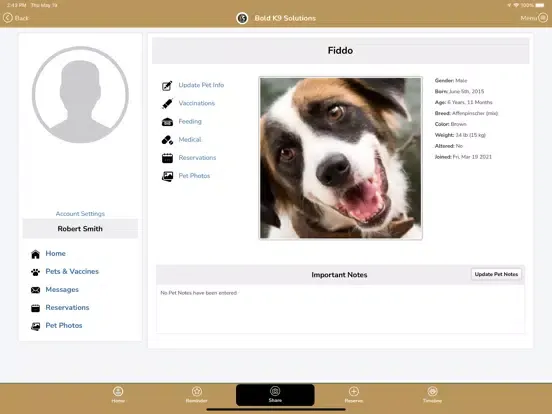 Screenshot di Bold K9 Solutions iPad 