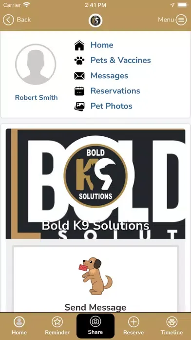 Screenshot di Bold K9 Solutions