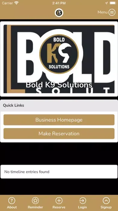 Screenshot di Bold K9 Solutions