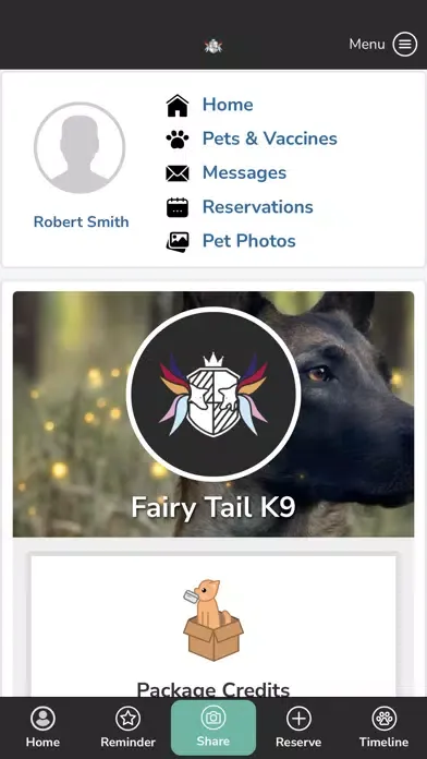 Ảnh chụp màn hình của Fairy Tail K9