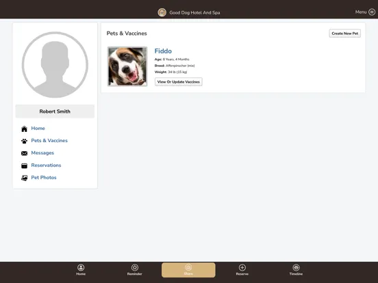 Zrzuty ekranu Good Dog Hotel And Spa iPad 