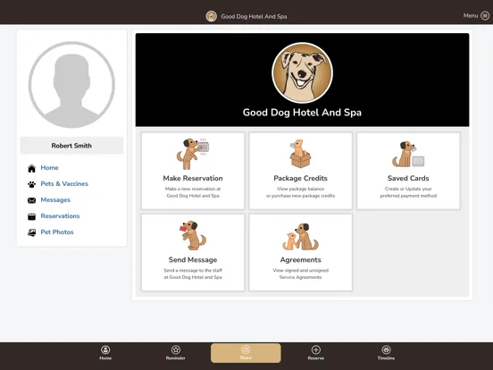 Zrzuty ekranu Good Dog Hotel And Spa iPad 