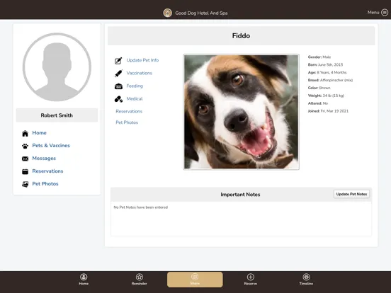 Zrzuty ekranu Good Dog Hotel And Spa iPad 
