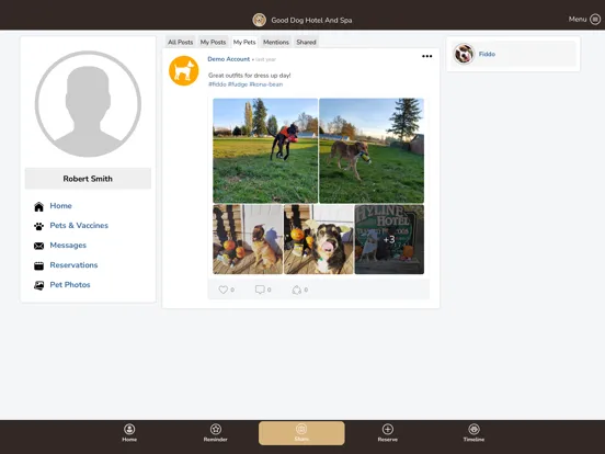 Zrzuty ekranu Good Dog Hotel And Spa iPad 