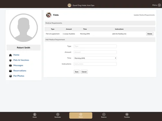 Zrzuty ekranu Good Dog Hotel And Spa iPad 