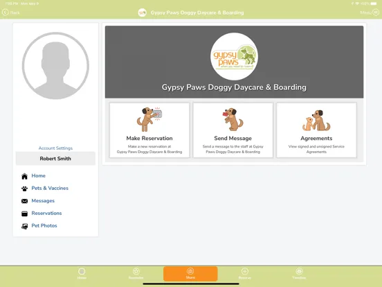 Gypsy Paws Doggy Daycare & B. iPad 应用截图