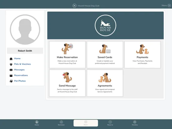 Captures d'écran de Hound House Dog Club iPad 
