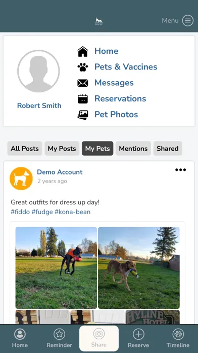 Captures d'écran de Hound House Dog Club