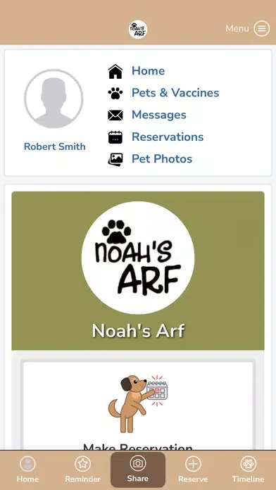 Capturas de tela do Noah's Arf
