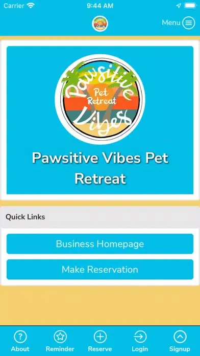 Pawsitive Vibes Pet Retreat应用截图