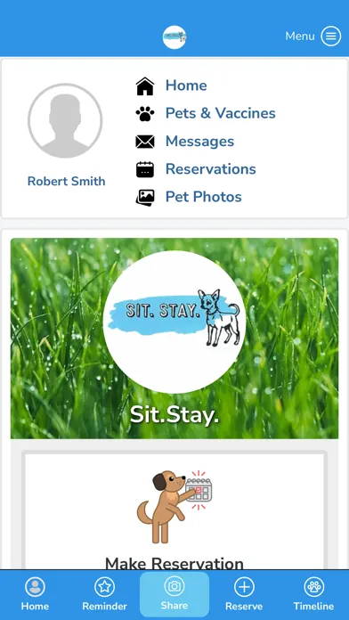 Zrzuty ekranu Sit. Stay.