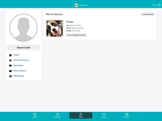 Taggs K9 iPad  Screenshots