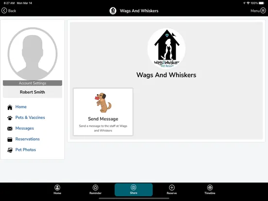 Wags And Whiskers Pet Resort iPad  Ekran Görüntüleri