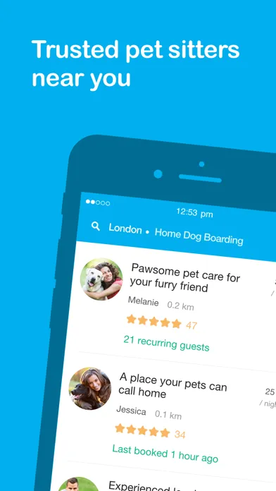 Pawshake - Dog & Pet Sitter 스크린샷