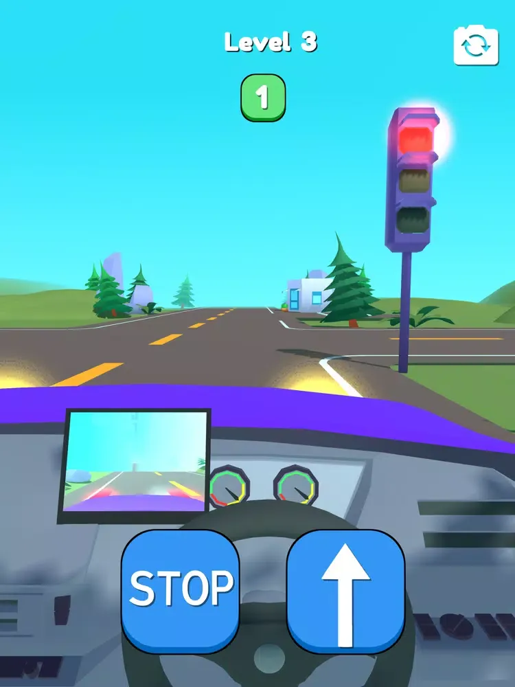 Capturas de tela do Drive Exam iPad 