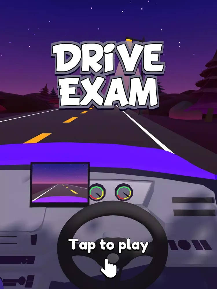 Capturas de tela do Drive Exam iPad 
