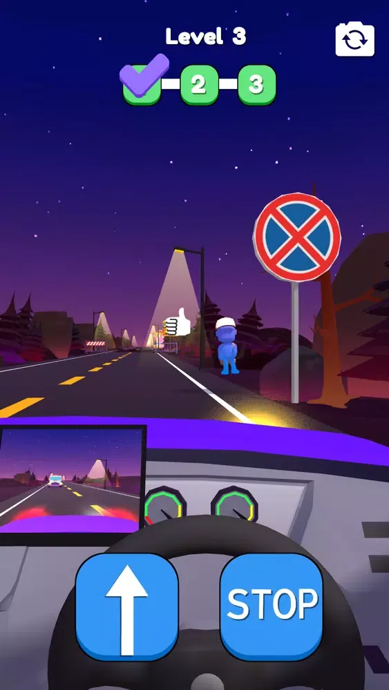 Capturas de tela do Drive Exam