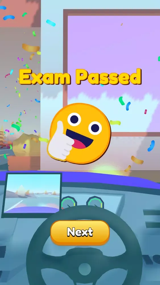 Capturas de tela do Drive Exam