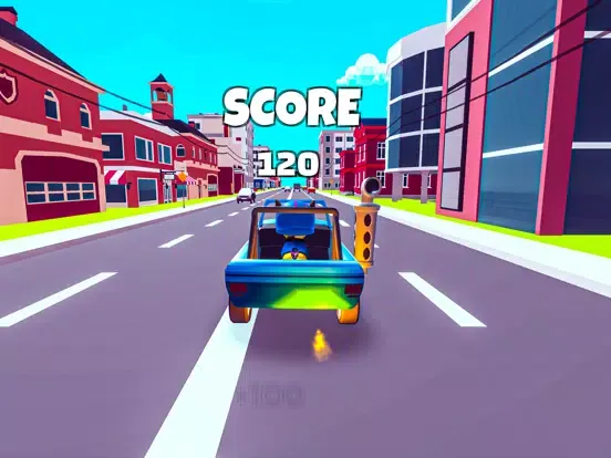 Ảnh chụp màn hình của Paw Puppy Traffic World Racing iPad 