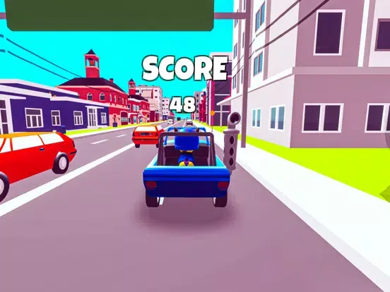 Ảnh chụp màn hình của Paw Puppy Traffic World Racing iPad 