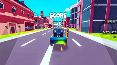 Ảnh chụp màn hình của Paw Puppy Traffic World Racing