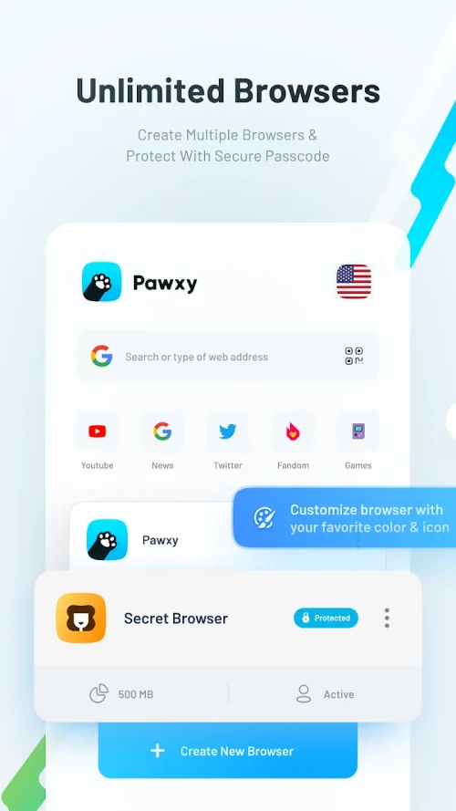 Pawxy VPN-screenshot-1