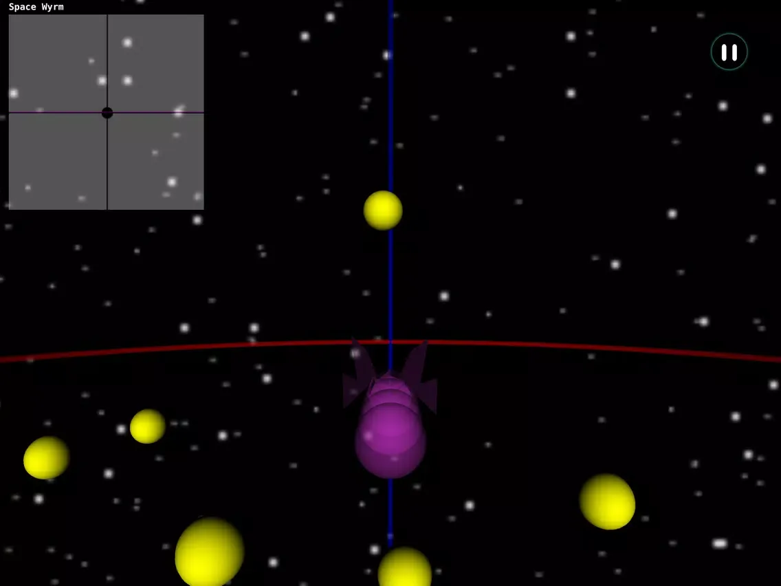 Space Wyrm: 3D Snake iPad  스크린샷