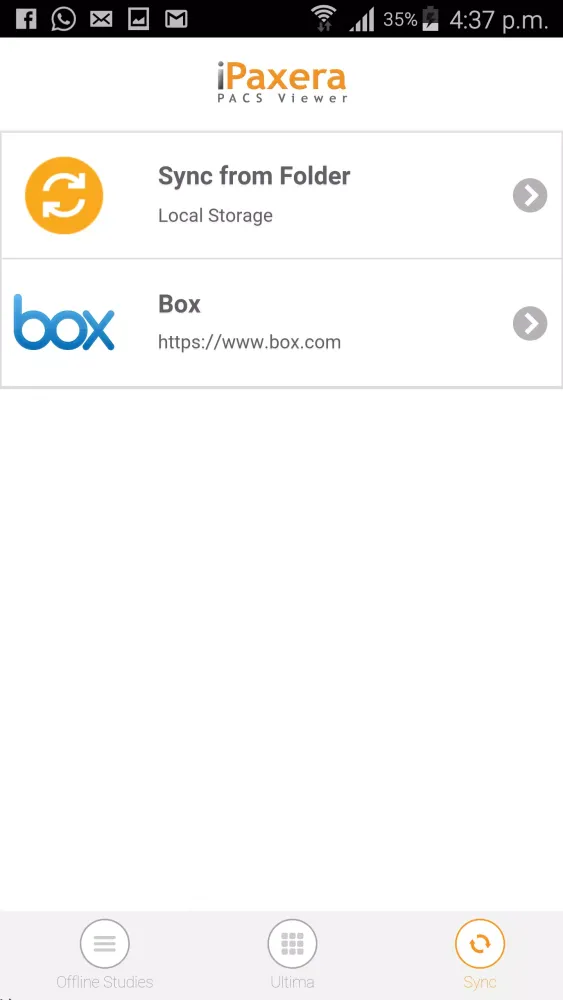 iPaxera Screenshots