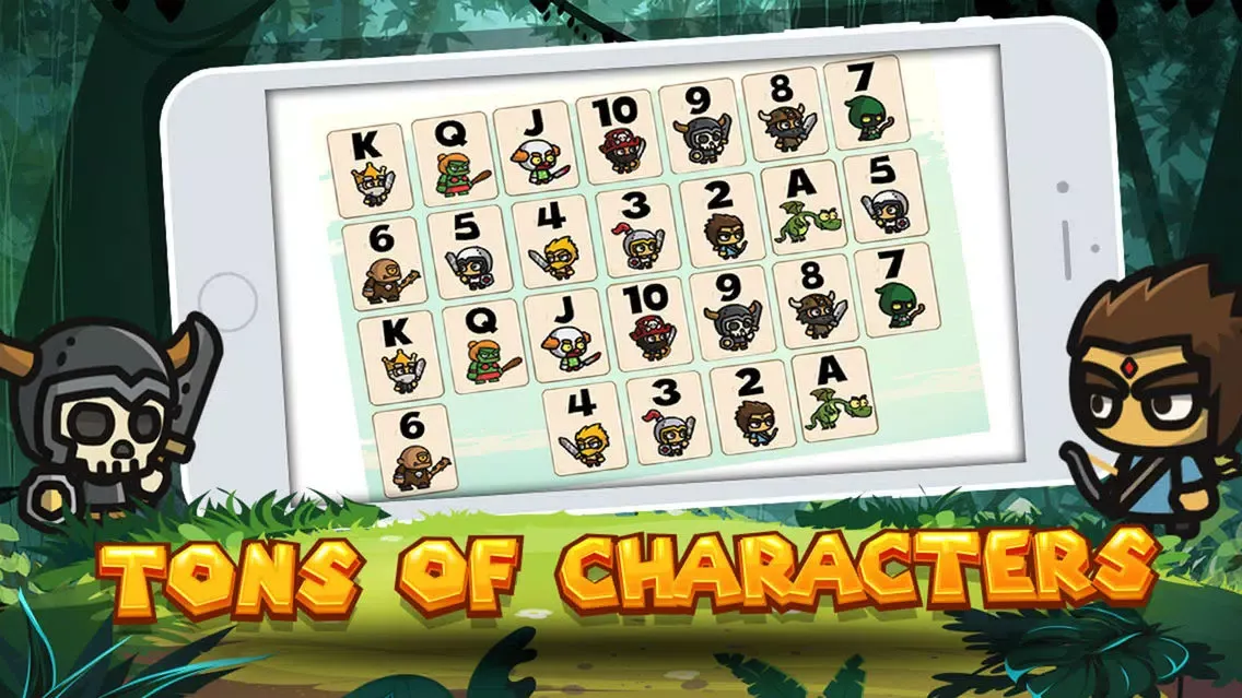 Captures d'écran de Cartoon Card Heroes
