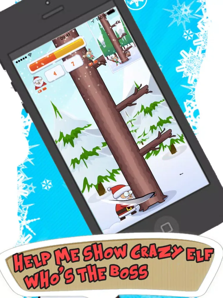Santa - Crazy elf gone wild iPad  Screenshots