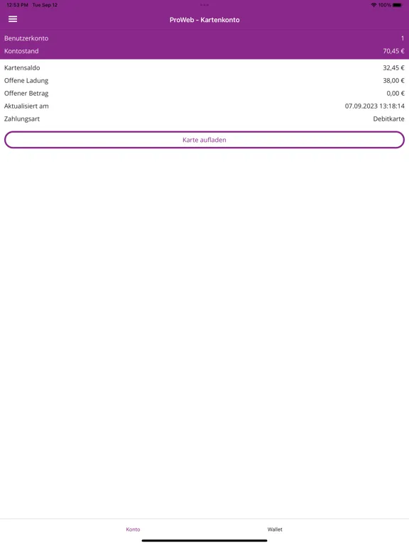 ProWeb App iPad 应用截图