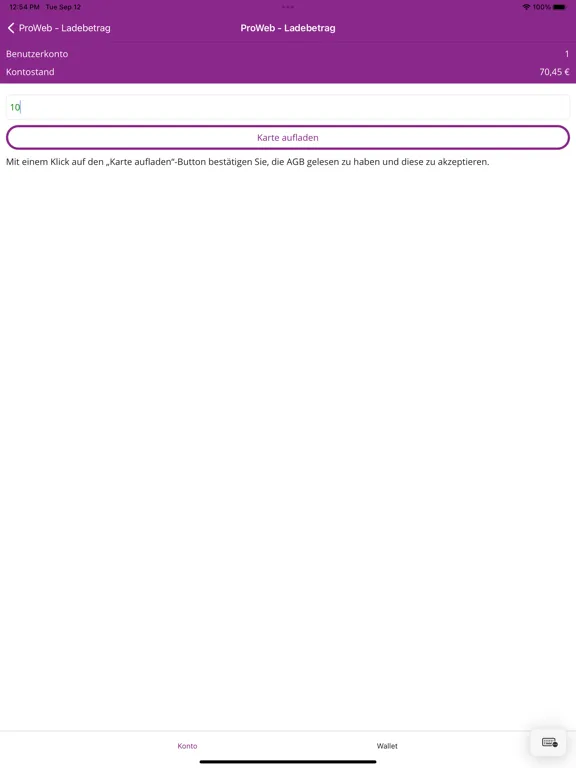 ProWeb App iPad 应用截图