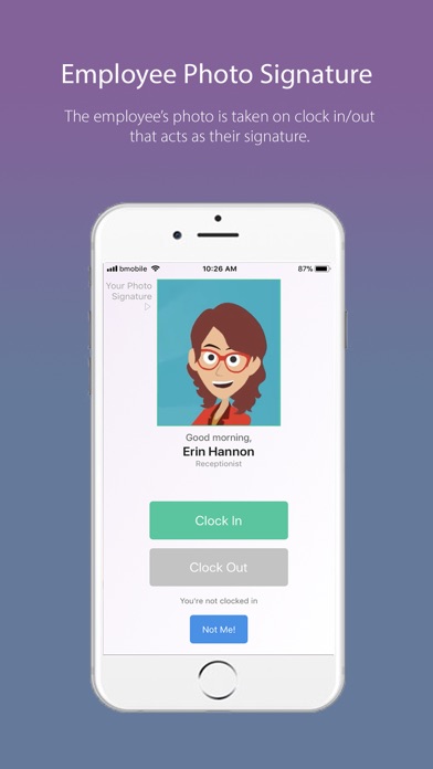 Tangkapan skrin Timekeeper by paybookapp.com