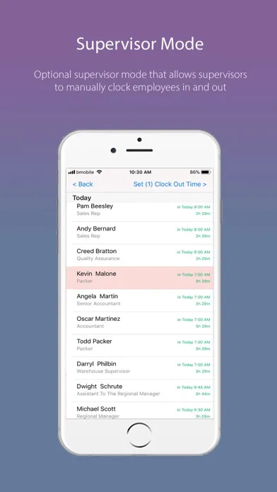 Timekeeper by paybookapp.com স্ক্রিনশট