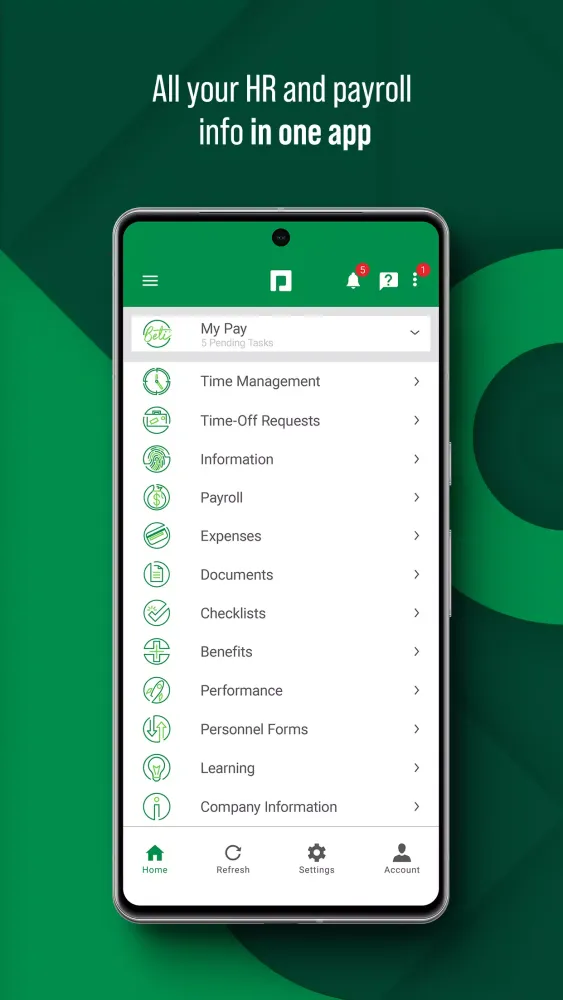 Paycom Screenshots