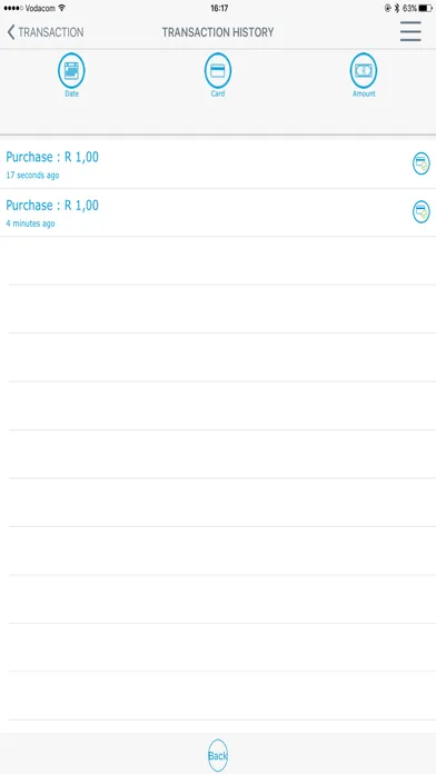 ZipZap Mobile POS Ekran Görüntüleri
