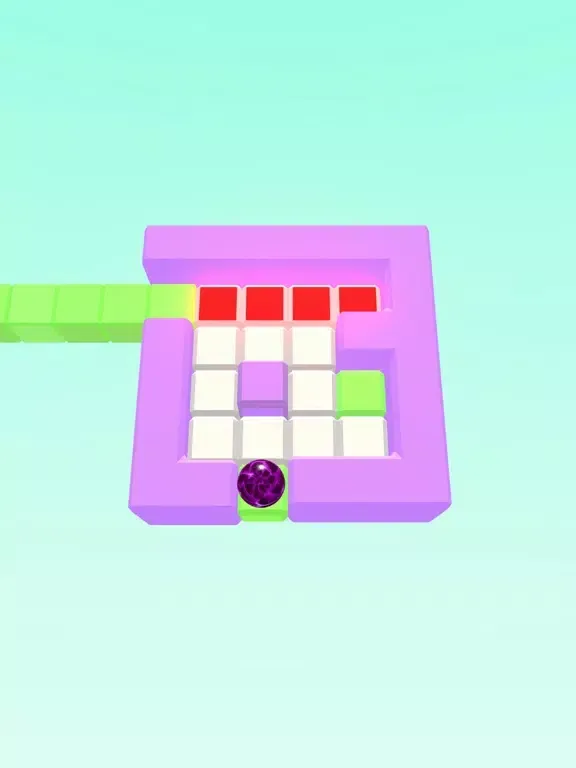 ภาพหน้าจอของ Grid Maze 3D iPad 