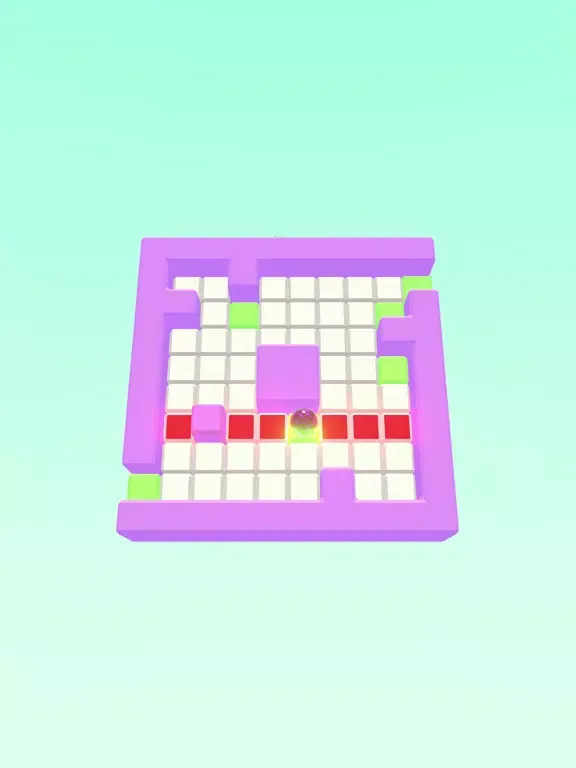 ภาพหน้าจอของ Grid Maze 3D iPad 