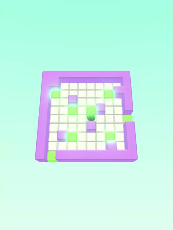 ภาพหน้าจอของ Grid Maze 3D iPad 