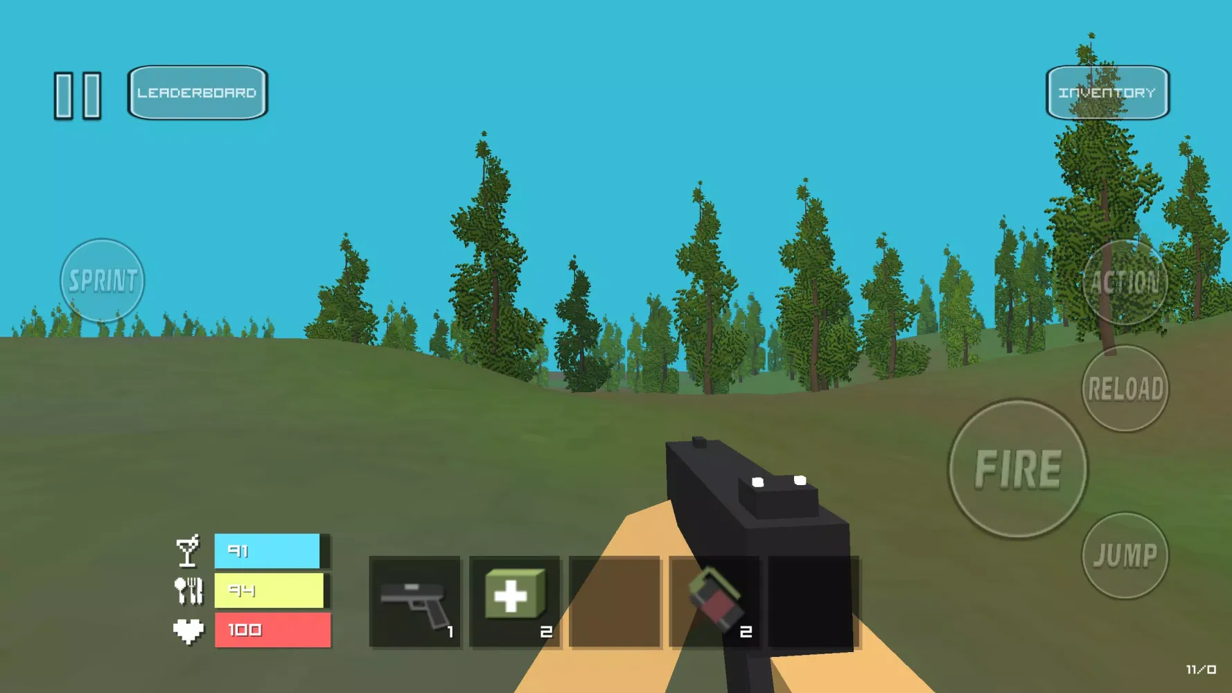 Zombie Craft - Shooting 스크린샷