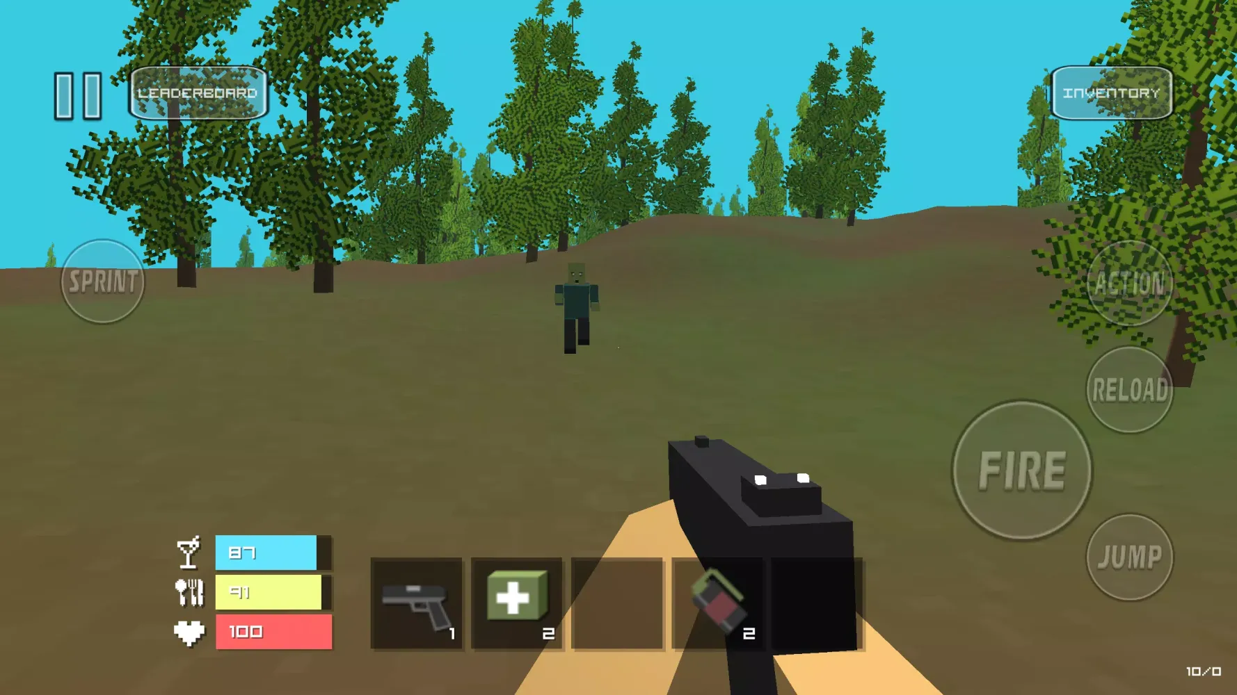 Zombie Craft - Shooting 스크린샷